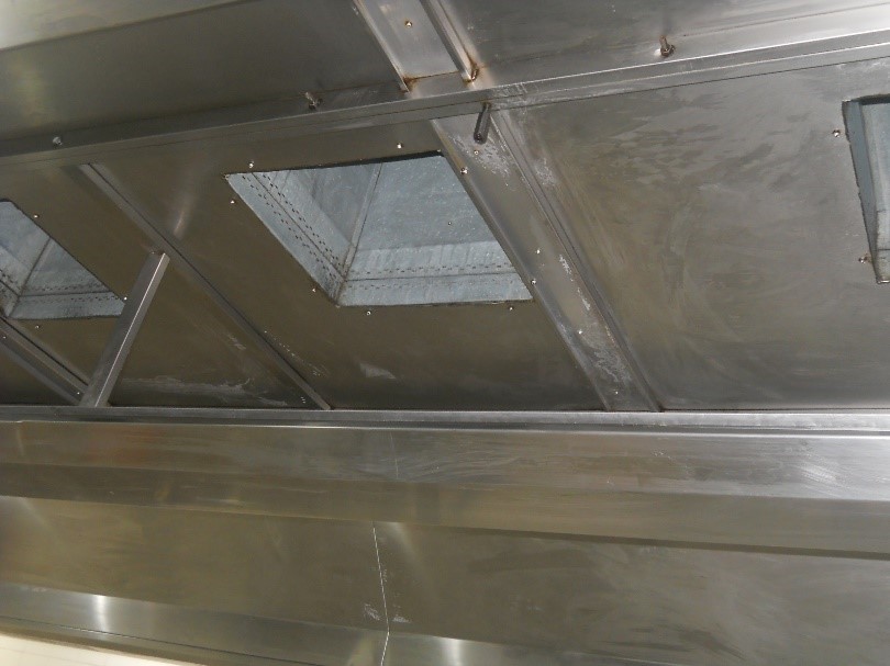 Second Kitchen Duct After Cleaning