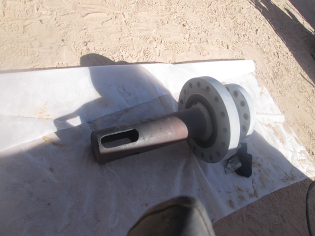 Feed Pipe Removal